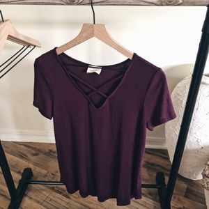 Dark Purple Top